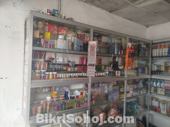 কসমেটিক দোকানের ডেকোরেশন